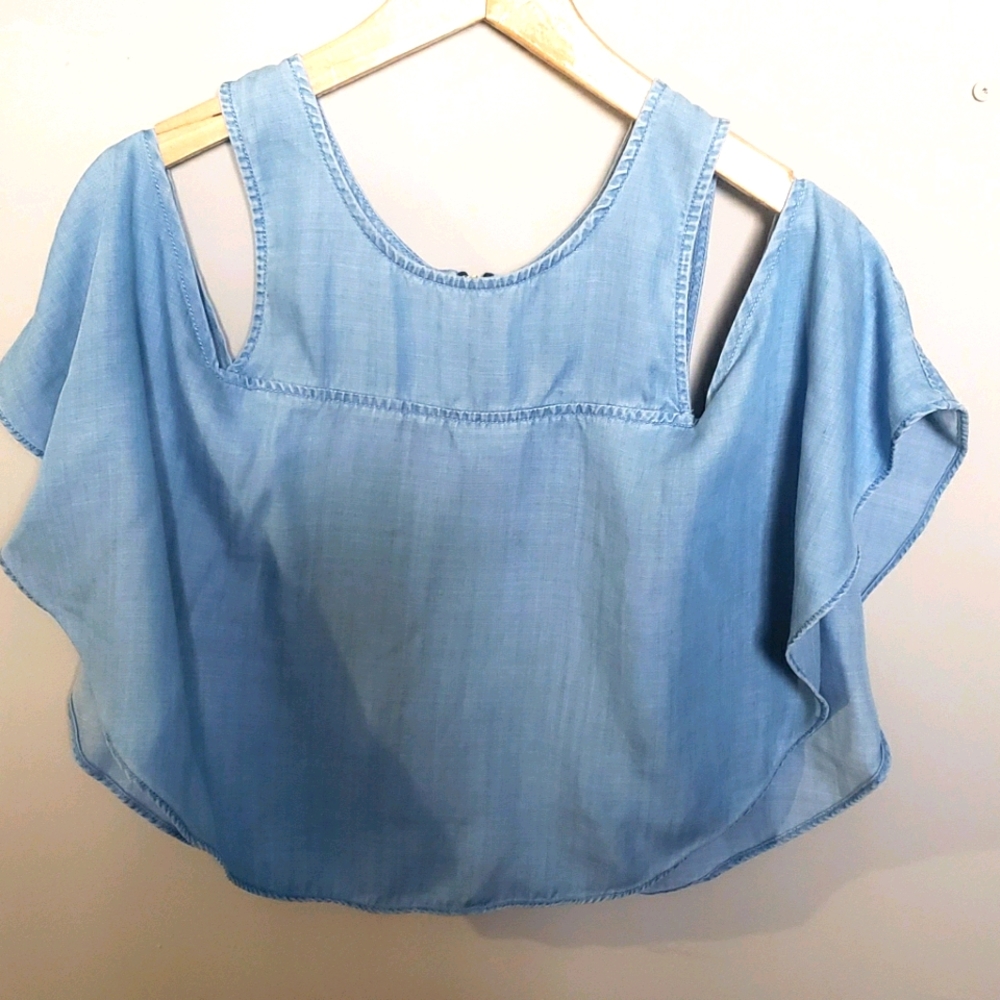 Denim Blue Guess Blouse